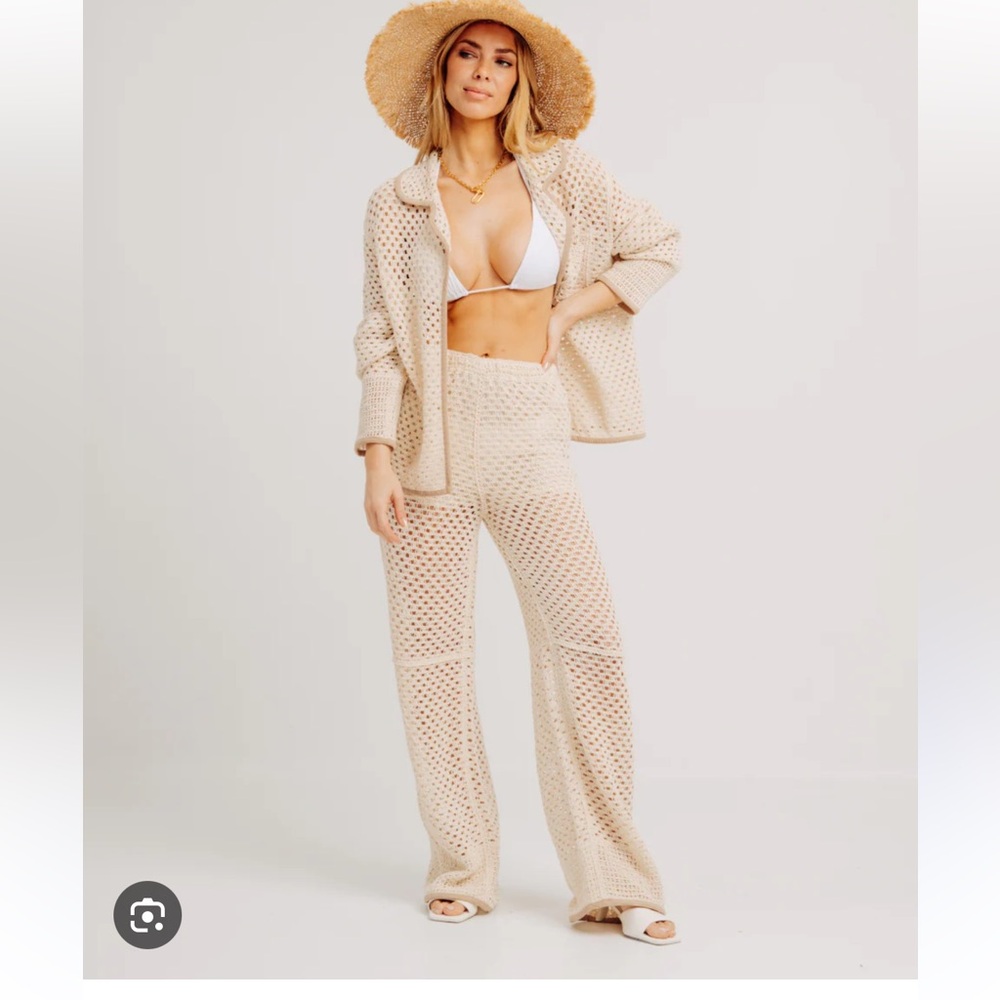 Torn by Ronny Kobo 🔥   NICOLE PANT in Natural